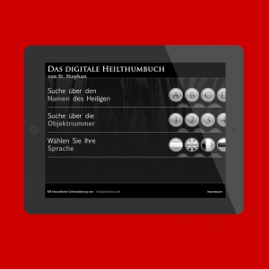 &quot;Das digitale Heilthumbuch&quot; als iPad-App